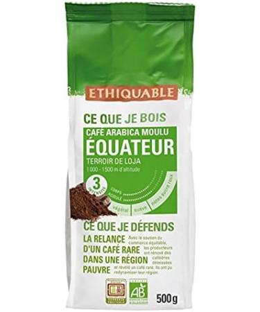 ETHIQUABLE - Organic Ecuador Ground Coffee 500G - Pack of 3 - Special Offer - Buy Online on GoSupps.com