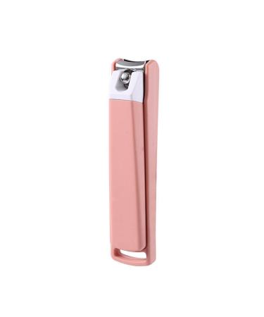 PSGS Nail Clippers with StorageBox Fingernail Toenail Trimmer Manicure Cutter Cuticle Scissors Accessories Pedicure Tool Professional (Color : Pink) Blue green pink