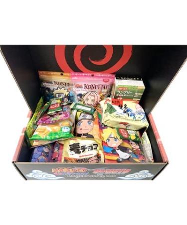 Japanese Naruto Snack Box with Ramunes & Imported Treats - 15 Items Included - Buy Online on GoSupps.com
