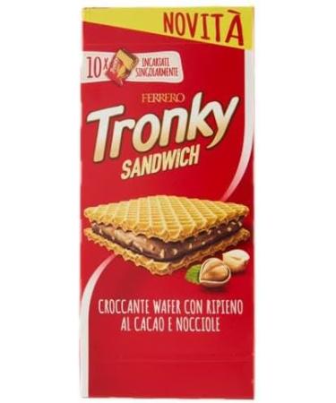 Italian Gourmet E.R. Tronky Pack of 4 x 220g packs of croque-monsieur pastry filled with cocoa and hazelnuts + Italian Gourmet Polpa 400g - Buy Online on GoSupps.com