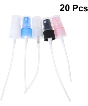 FOMIYES 40 Pcs Spray Bottle Replacement Bottle Pumps Spary Bottle Head Accessories Jacket R18 Fine Mist Size 1x2pcs As Shownx2pcs - Buy Online on GoSupps.com