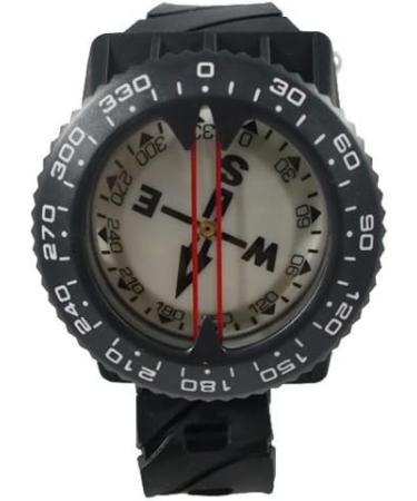 Scuba Choice Deluxe Wrist Compass with Hose Mount - Best for Divers - Buy Online on GoSupps.com