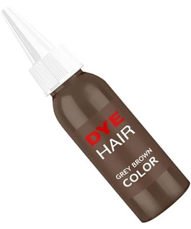 AUklOPVZZ Natural Fast Color Hair Dye Unisex Punk Style Professional Hairs Cream Liquid Long-Lasting Beauty Tool Home Use Gray Brown - Buy Online on GoSupps.com