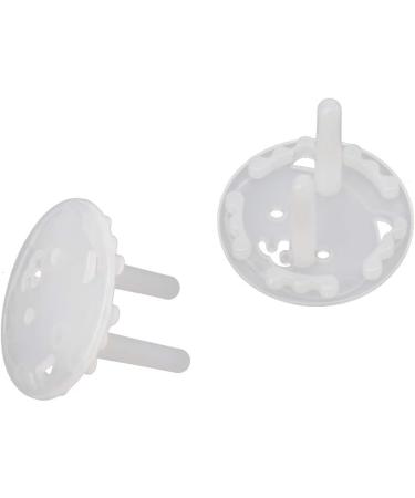 JAGETRADE 10pcs EU Stand Power Socket Cover 2 hole Electrical Outlet Baby Child Safety Electric Shock Proof Plugs Protector - Buy Online on GoSupps.com