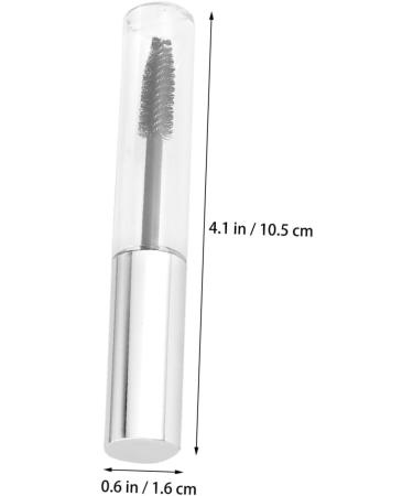 VINTORKY 10pcs Mascara Bottle Empty Bottles Empty Mascara Tube with Eyelash Wand Mascara Storage Bottle Clear 1 g (Pack of 1) Silver - Buy Online on GoSupps.com