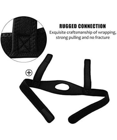 VANVENE Stop Snoring CPAP Chin Strap - Anti-Snore Solution, Adjustable Support Device (Blue) - Buy Online on GoSupps.com