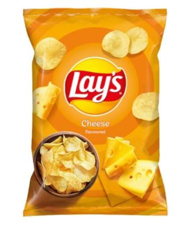 Lay's Cheese Flavoured Crisps 130g (Pack of 3) By Mazovia Brands 130.00 g (Pack of 3) - Buy Online on GoSupps.com
