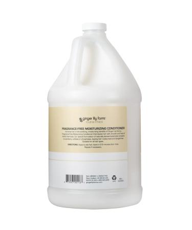 Ginger Lily Farms Moisturizing Conditioner for Dry Hair | 100% Vegan & Cruelty-Free | Fragrance-Free | 1 Gallon Refill - Shop Internationally - Buy Online on GoSupps.com