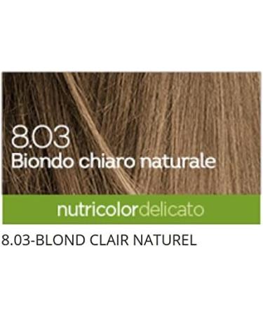 Coloration cheveux Nutricolor Delicato Blond clair naturel 8.03 - Buy Online on GoSupps.com