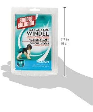 Simple Solution Washable Dog Diapers - Eco-Friendly & Leak-Proof | International Shipping Available - Buy Online on GoSupps.com