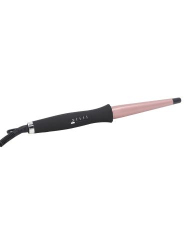 Hair Curling Iron Electric Hair Curling Iron Auto Off Fast Heating Ceramic Coating 100-240V with Gloves for Salon for Long Short Hair (US Plug 100 245V)