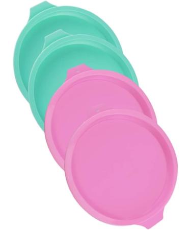 OUNONA 4pcs Silicone Cake Mold Heart Cake Pan Rainbow Cake Baking Pan Silicone Molds Silicone Bakeware Round Cake Pans Fondant Molds Cakes Cake Mold for Home Baking Supplies 21 21 2.5cm - Buy Online on GoSupps.com