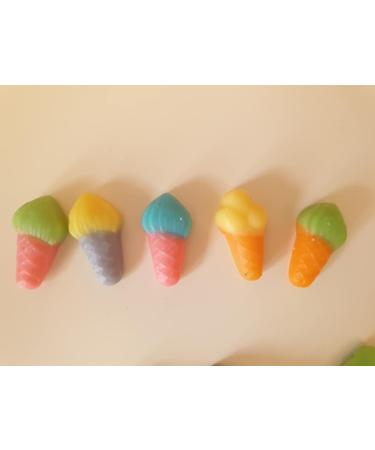 Iie cream cone sweets | Fruity gummy treats | Party favourites | HALAL (1.5kg) - Buy Online on GoSupps.com
