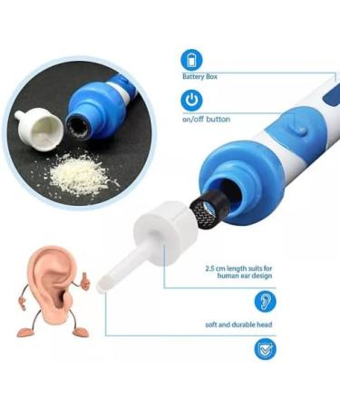 THE PERFECT PART Safety Electric Cordless Vacuum Ear Cleaner Wax Remover Painless Cleaning Tool - Buy Online on GoSupps.com