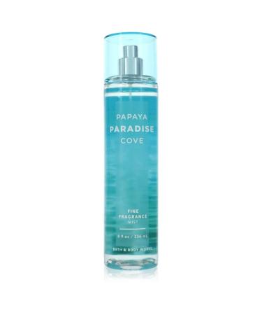 Bath and Body Works PAPAYA PARADISE COVE Fine Fragrance Mist 8 Fluid Ounce (2018 Edition)