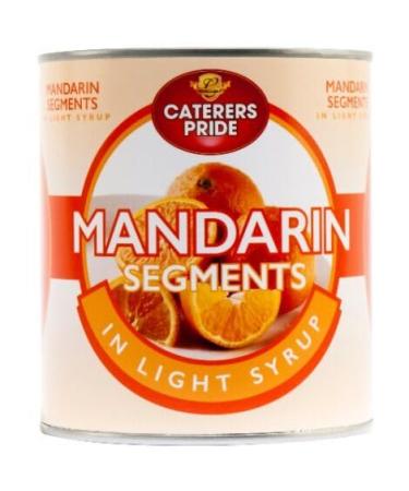 Caterers Pride Mandarin Segments In Light Syrup 2.65kg