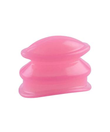 Conijiwadi Pink Silicone Sexy Thicker Fuller Super Suction Cups Lip Plumper Enhancer Device for Women Girl Use