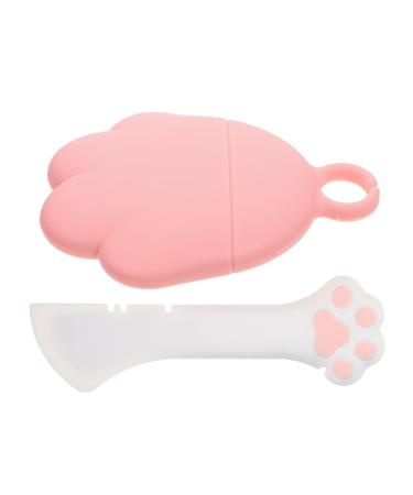 Balacoo 1 Set Pet Can Lid Universal Lids Can Covers for Pet Food Cans Pet Accessories to Stretch Canned Dog Pink