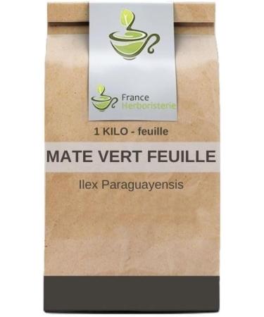 Leaf green Mate herbal tea 1 KILO Ilex paraguayensis. - Buy Online on GoSupps.com