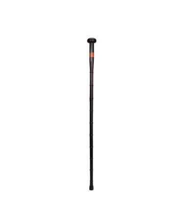 Wooden Walking Sticks Cane Elderly crutches Solid wood walking stick Round head Civilian rod Bamboo stick body 86 cm long Available as needed Truncated by yourself Mobility Aid for Elderly Senior