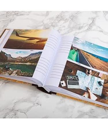 Kenro HOL124 Global Traveller Memo Photo Album - Brown, 200 Photos, 7x5 Inch - Buy Online on GoSupps.com