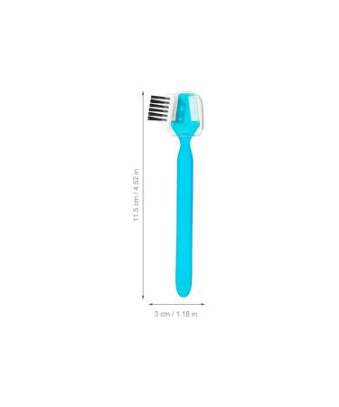 Lurrose Eyebrow Cutter Set - 6 Stainless Steel Razors for Women | Face Hair Remover & Travel-Friendly Shaving Tools in Blue & Orange - Buy Online on GoSupps.com