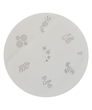 Konad stencil stamping stamping stencil M02