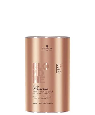 Schwarzkopf BlondMe Color Powder Bleach Premium Lift 9+ 450 grams Yellow 15.87 Ounce (Pack of 1)