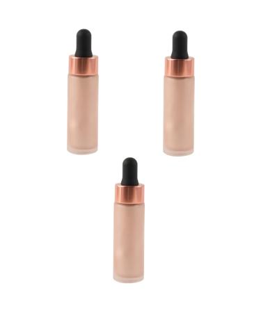 FOMIYES 3pcs Glitter Liner for Eyes Liquid Eyeliner Bling Eyeliner Eye Shadow Drops Three-dimensional