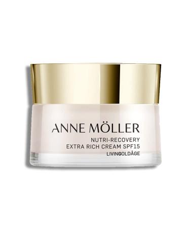 ANNE MOLLER LivingOlogy Nutri Recovery Extra Rich Cream SPF15 - 50ml Almond | International Shipping Available - Buy Online on GoSupps.com