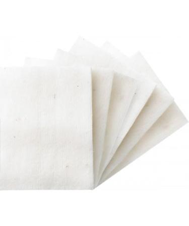 Mirea Japanese Organic Cotton Pads 200 pieces 100% Organic Unbleached Made in Japan  - Buy Online on GoSupps.com
