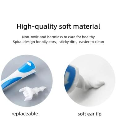 Q-Grips Ear Cleaner Ear Wax Removal Tool Kit - Spiral Tip Picker for Perfect Ear Cleaning - Buy Online on GoSupps.com