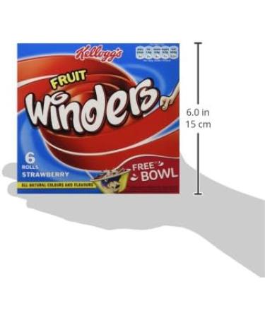 Kelloggs - Winders Fruit Fraise Double Lot De 6 50g - Buy Online on GoSupps.com