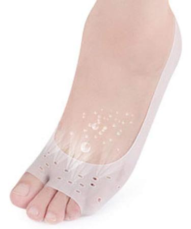 Milisten Women's Toe Bunion Corrector Socks - Hallux Valgus Splints, Thumb Splint, Toes Straighteners - 1 Pair (White) - Buy Online on GoSupps.com