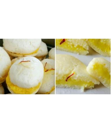 Malai Sandwich 1Kg Indian Traditional Sweet Best Gift For All Occasions Raksha Bandhan Rakhi Marriage Diwali Holi Ganesh Chaturthi Festival Treat For Family & Friend - Buy Online on GoSupps.com