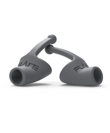 Flare Calmer Mini Small Ear Plugs Alternative Reduce Annoying Noises Without Blocking Sound Soft Reusable Silicone Grey Grey 1 Count (Pack of 1)