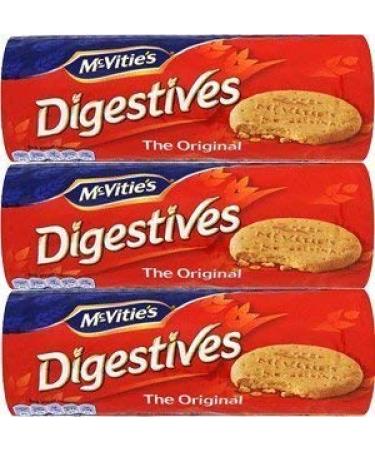McVitie's Digestive Biscuits -400g 3 Pack, Original by McVities Foods