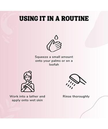 Buy Blackcurrant Splash Exfoliating Body Wash & Shower Gel for Men & Women - 300ml | Gentle Exfoliation with Charcoal Beads | Smooth Skin - Buy Online on GoSupps.com