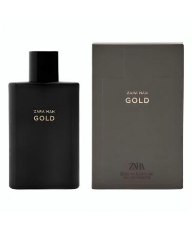 Zara Man Gold Cologne for Men EDT Eau De Toilette 90 ML (3.04 FL OZ)