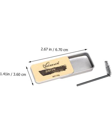 CANIGHT 2 Sets Eyebrow Soap Brow Cream Brow Shaping Eyebrow Styling Cream Woman Brow Soap Gel Texture - Buy Online on GoSupps.com