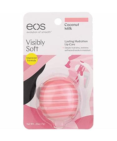 Buy EOS Super Soft Shea Lip Balm Coconut Milk - 0.25 oz (Pack of 8) | International Shipping Available - Buy Online on GoSupps.com