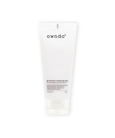 owndo personal care vegan facial cleanser pH-balance cleansing foam with chrysanthemum