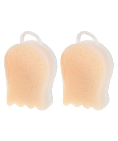 Healeved 2pcs Bath Ball Wear-Resistant Bath Scrubber Household Shower Tool Wear-Resistant Baby Sponge Portable Bath Scrubber Body Scrubber Comfortable Baby Sponge Baby Supply Baby Accessory
