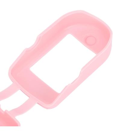 Shell Compact Fingertips Pulse Oximeter Case - Soft Silicone Cover for Comfortable Protection at Home - Portable Pink Design - Buy Online on GoSupps.com