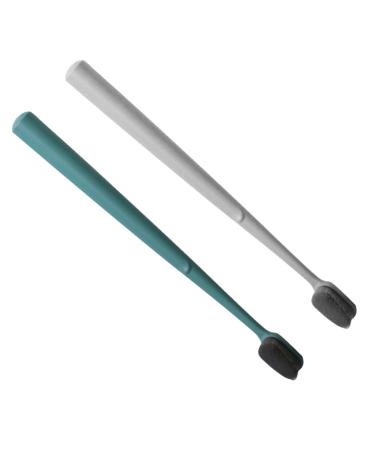 Beaupretty 2st toothbrushes Children toothbrush Children's car toothbrush toothbrush with soft bristle tongue oral oral oral care Tools for tooth cleaning adult gift 1 piece (1 Pack) as shown