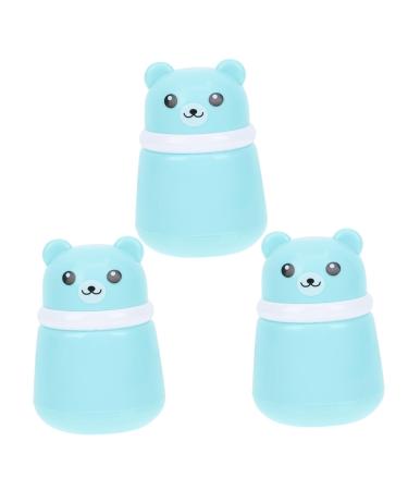 ibasenice 3 Pi ces Houppette Et Pot Pour Poudre Corporelle Pot De Poudre Avec Houppette Bo te De Pour Gar on Fille De Pour Distributeur De De Voyage
