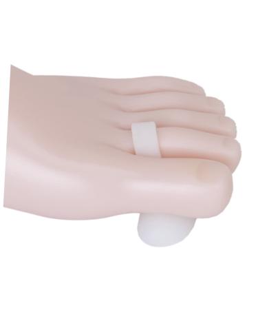 Healvian Bunion Corrector Support Pad - Toe Separator for Hammer Toe, Eversion, and Bunion Relief - White Gel Insole Protector - Buy Online on GoSupps.com