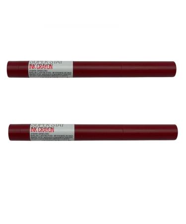 Maybelline New York Super Stay Ink Crayon Lipstick - Pack of 2 Speak Your Mind #75 | Long-Lasting Color International Shipping Available - Buy Online on GoSupps.com