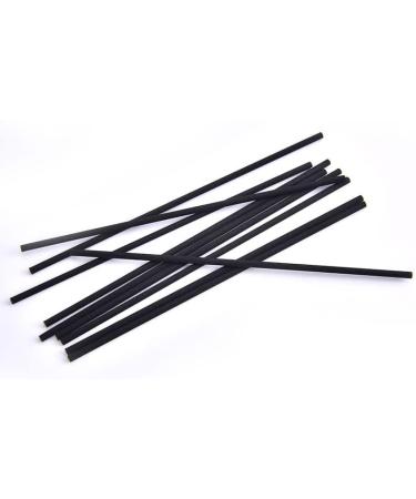 60 Natural Rattan Diffuser Sticks | Aromatherapy Room Fragrance | Eco-Friendly Replacement for Aroma Diffusers - Black - Buy Online on GoSupps.com