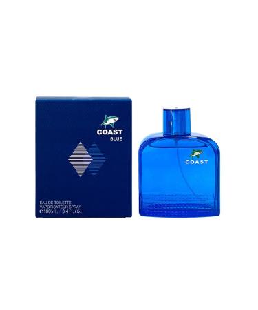 Coast Cologne for Men (3.4oz/100ml x 5Pcs) Eau de toilette Pack of 5pcs Fragrance for Men Coast 0.68 Fl Oz (Pack of 5) - Buy Online on GoSupps.com